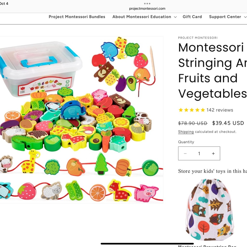 Colorful Bead and String Set - Picture 6 of 6